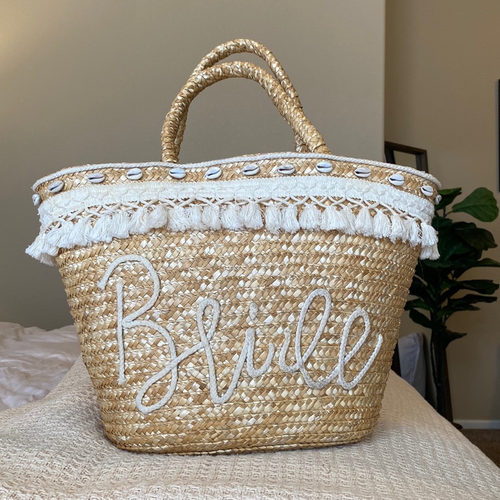 “Bride” beach bag!